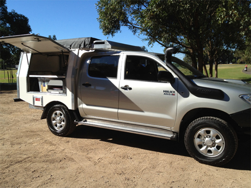 4wd toyota with fold out tent 2 5p totally 4wd campers
