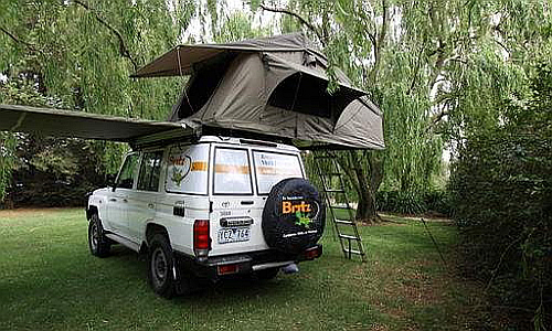 britz 5 berth safari landcruiser